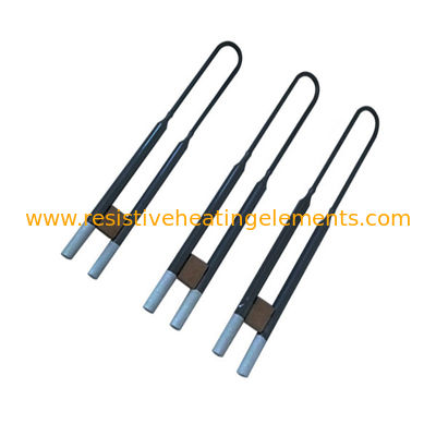 300W U-molybdeen-disilicide verwarmingselement 1800C MoSi2 verwarmer