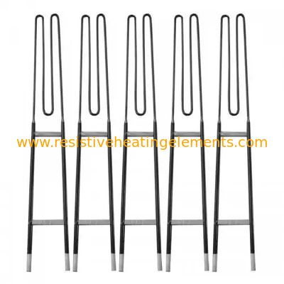 Hoogtemperatuur Siliciummolybdeen MoSi2 Verwarmer 1800 graden Siliciummolybdeenstaven